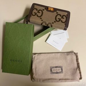 GUCCI DIANA JUMBO GG WALLET